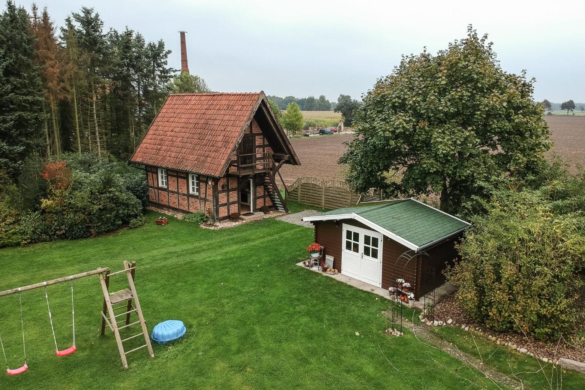 Fachwerk-treppenspeicher, Ruhe Auf Dem Land, Haustiere Willkommen, Leihfahrräder Ferienhaus Kirchlinteln